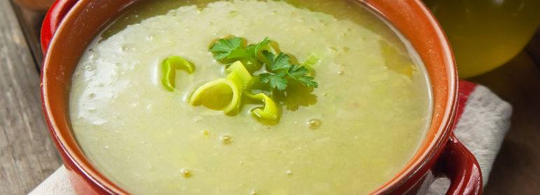 Soupe de poireaux - idée recette facile Mysaveur