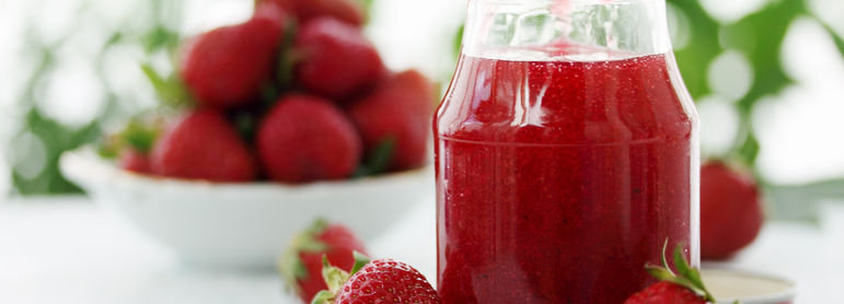 Coulis de fraise - idée recette facile Mysaveur