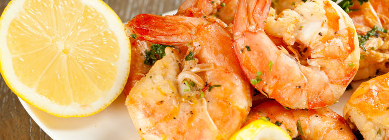 Gambas marinées - idée recette facile Mysaveur