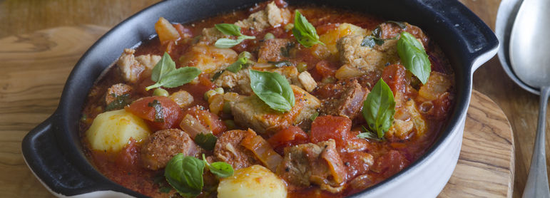 Ragout de porc - idée recette facile Mysaveur