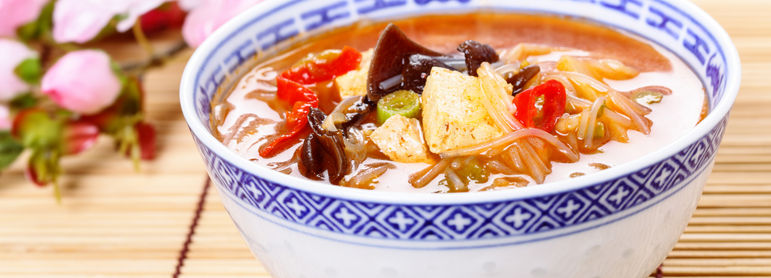 Soupe chinoise - idée recette facile Mysaveur