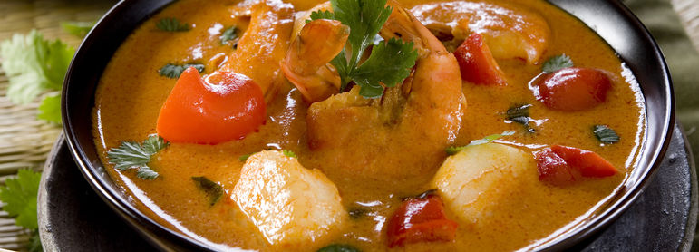Saint Jacques au curry - idée recette facile Mysaveur