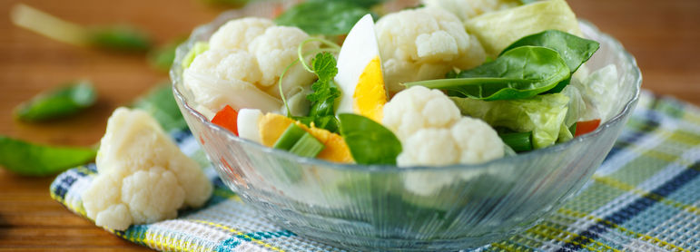 Salade de chou fleur - idée recette facile Mysaveur