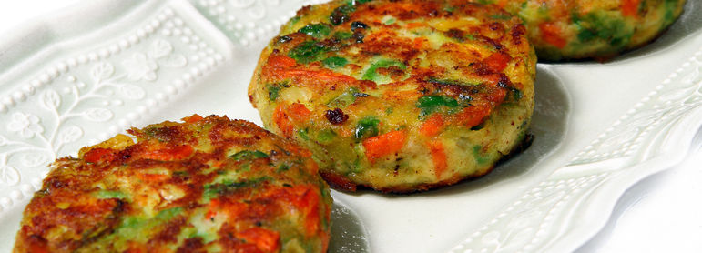 Galettes de légumes - idée recette facile Mysaveur