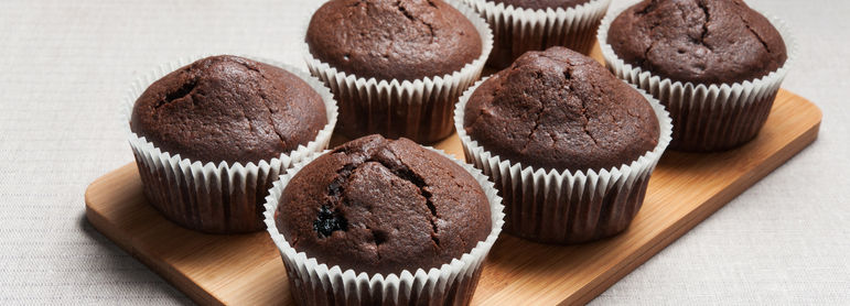 Muffins au chocolat - idée recette facile Mysaveur