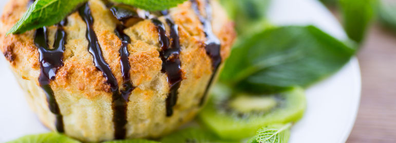 Muffins au kiwi - idée recette facile Mysaveur