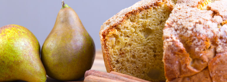 Gâteau aux poires - idée recette facile Mysaveur