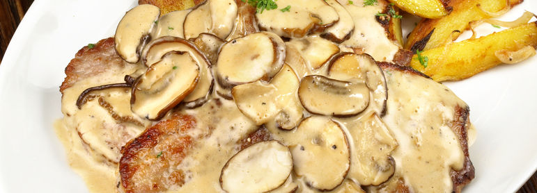 Sauce aux champignons - idée recette facile Mysaveur