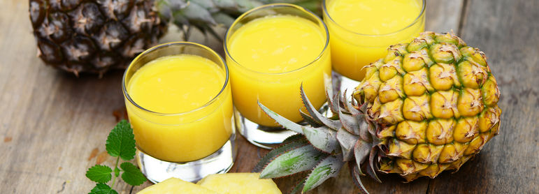 Jus d'ananas - idée recette facile Mysaveur