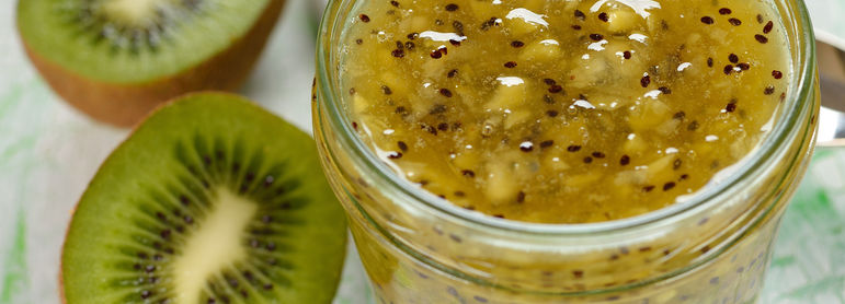 Confiture de kiwi - idée recette facile Mysaveur