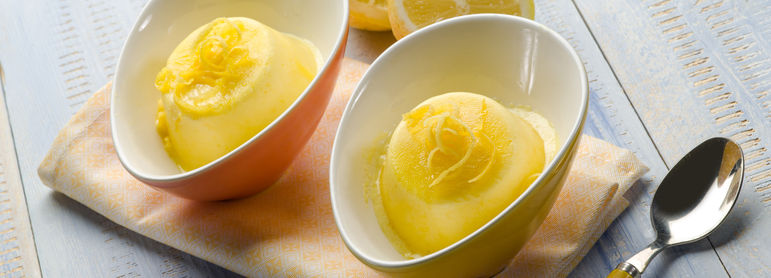 Sorbet citron - idée recette facile Mysaveur