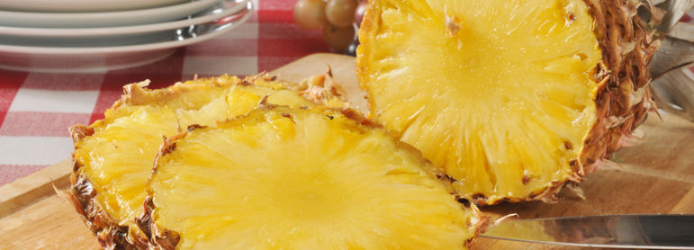 Ananas frais - idée recette facile Mysaveur
