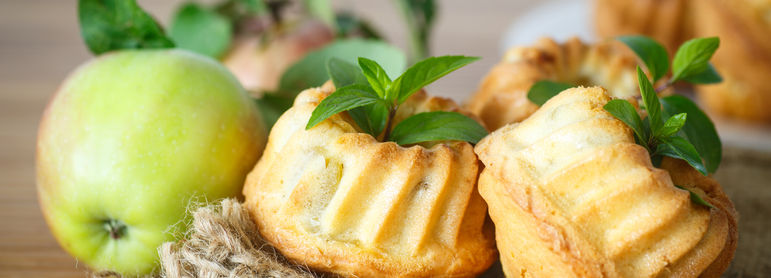Muffins pomme - idée recette facile Mysaveur