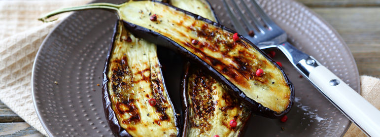 Aubergine grillée - idée recette facile Mysaveur