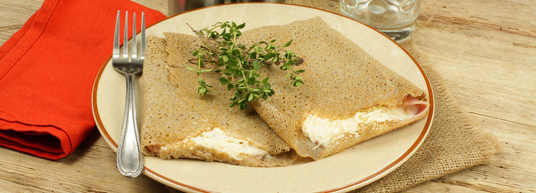 crepe au fromage - idée recette facile Mysaveur