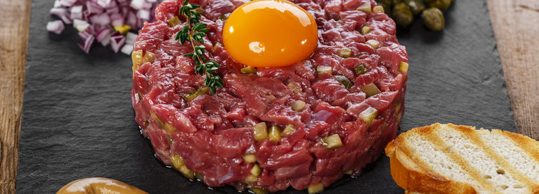 Tartare de boeuf - idée recette facile Mysaveur