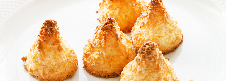 Rochers noix de coco - idée recette facile Mysaveur