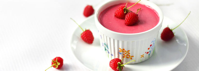 Mousse de framboise - idée recette facile Mysaveur