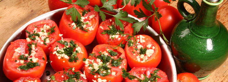 Tomates à la provençale - idée recette facile Mysaveur