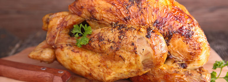 Poulet rôti - idée recette facile Mysaveur