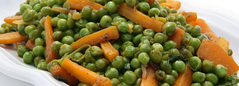 Petits pois carottes - idée recette facile Mysaveur