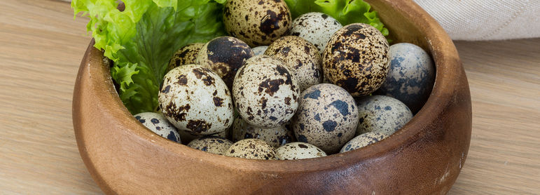 Oeufs de caille - idée recette facile Mysaveur