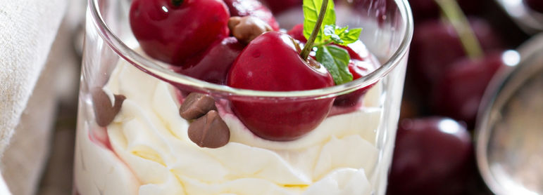 Desserts aux cerises - idée recette facile Mysaveur