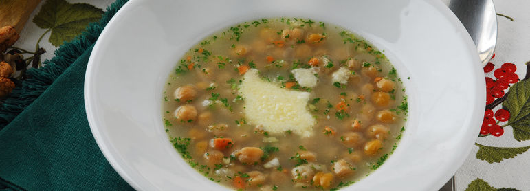 Soupe de pois chiche - idée recette facile Mysaveur