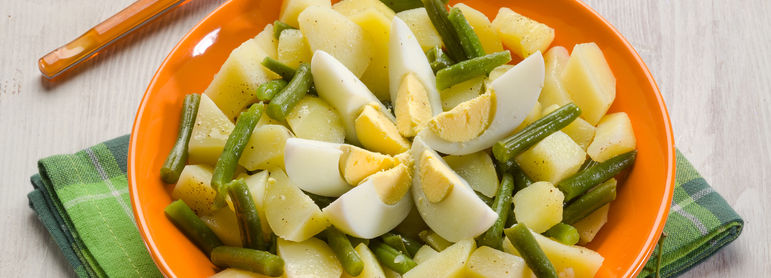 Salade de haricots verts - idée recette facile Mysaveur