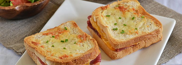 Recette de croque monsieur - idée recette - Mysaveur