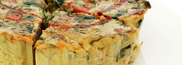 Quiche sans pâte - idée recette facile Mysaveur