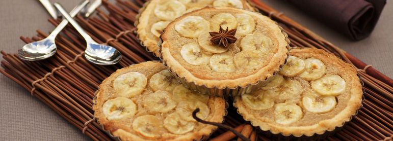 Tarte à la banane - idée recette facile Mysaveur