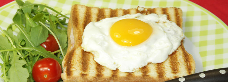 Croque madame - idée recette facile Mysaveur