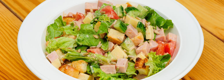 Salade paysanne - idée recette facile Mysaveur