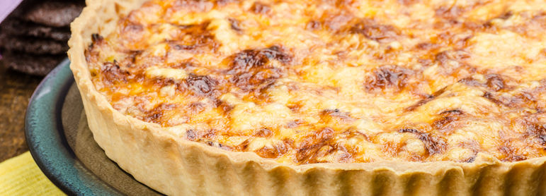 Quiche au fromage - idée recette facile Mysaveur