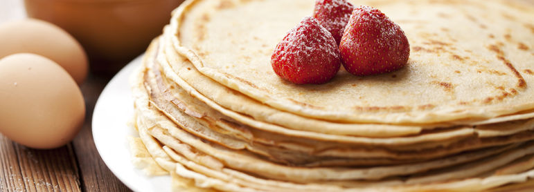 Crepe sucrée - idée recette facile Mysaveur