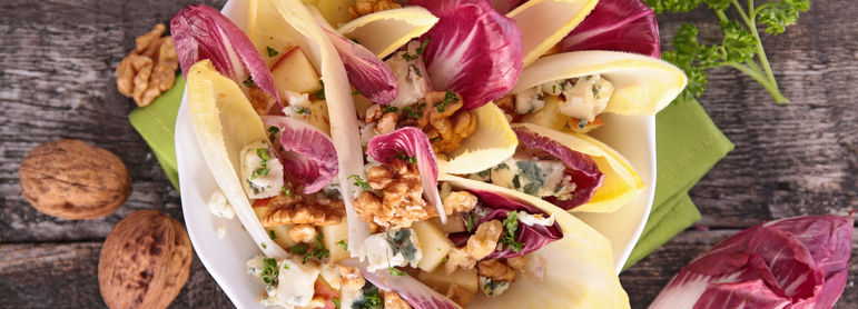 Salade d'endives - idée recette facile Mysaveur