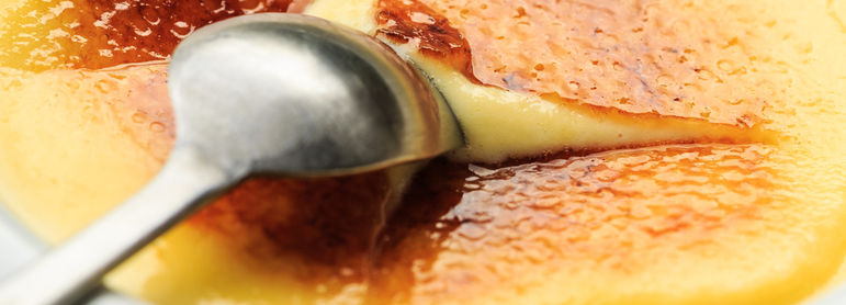 Crème brûlée - idée recette facile Mysaveur