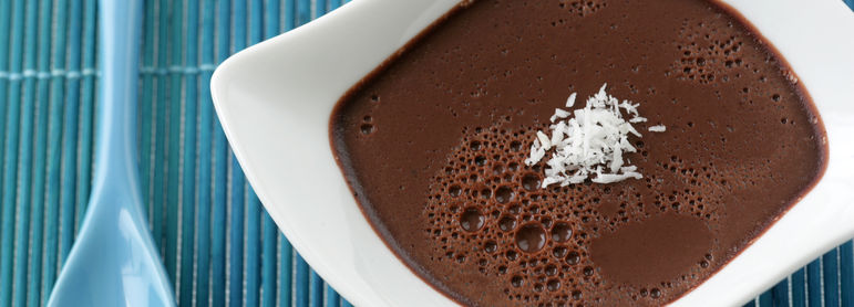 Flan au chocolat - idée recette facile Mysaveur