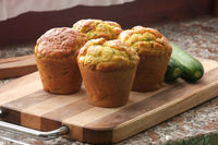 Pensez aux muffins courgettes