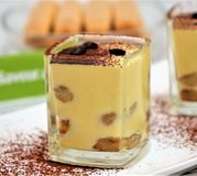 Tiramisu au café en verrine