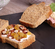 Mini sandwiches sportifs