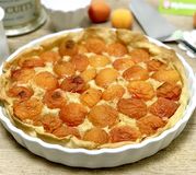 Tarte aux abricots et poudre d'amandes