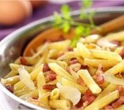 Penne à la carbonara