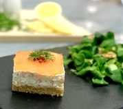 Cheesecake au saumon