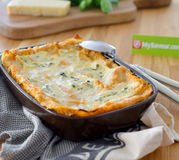 Lasagnes à la courge et bleu de Bresse Bleu