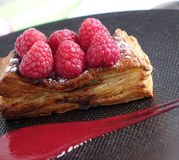 Vol-au-vent coco-choco-framboises