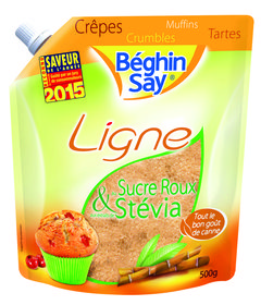 LIGNE AU SUCRE & AUX EXTRAITS DE STEVIA DE BEGHIN SAY Reconnu Saveur de l'année