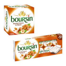 BOURSIN NOISETTES & 3 NOIX Reconnu Saveur de l'année