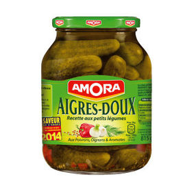 Cornichons Aigres-Doux - AMORA Reconnu Saveur de l'année